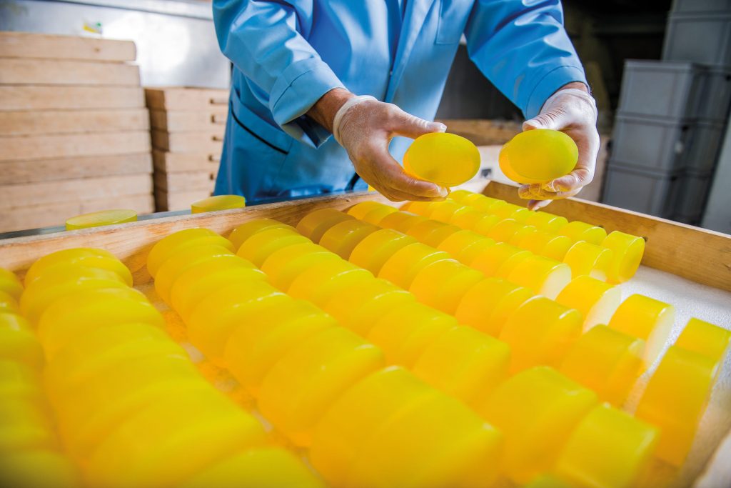 glycerin soap production